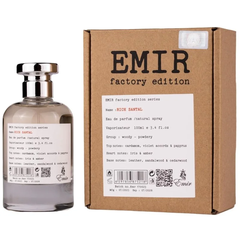 Rich Santal Emir Factory Edition uniseks parfumska voda 100 ml