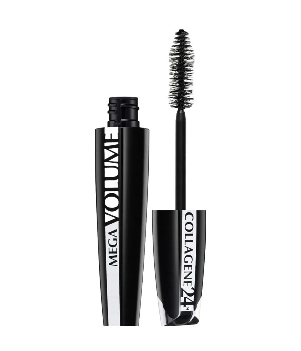 Paris Mega Volume Collagene maskara za volumen Ekstra črna 9 ml