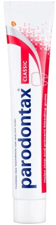 Parodontax Classic zobna pasta proti krvavenju dlesni brez fluorida unisex