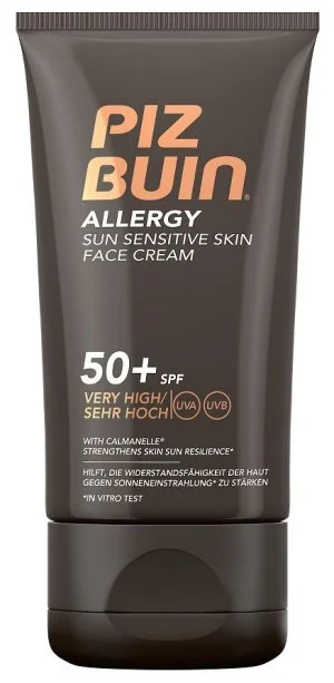 Piz Buin Allergy sončna krema za obraz SPF 50+