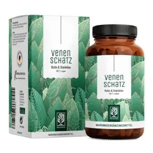 Naturtreu Zaklad za žile - rutin & komarček, 120 kapsul