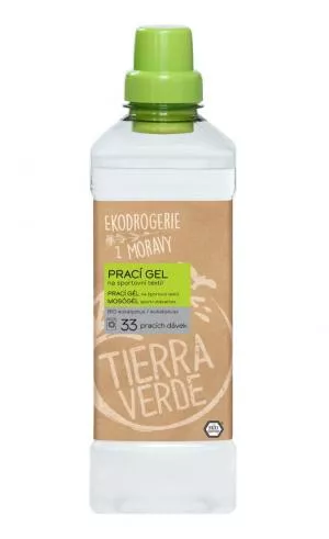 Tierra Verde Pralni gel za športni tekstil z eteričnim oljem evkaliptusa BIO 1 l