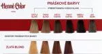 Henné Color Rastlinska barva za lase v prahu Premium 100g Blond