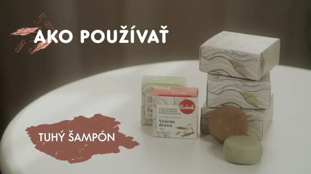 Kvitok Prebiotični trdni šampon z zaščito proti onesnaževanju Dandruff Control - 50 g