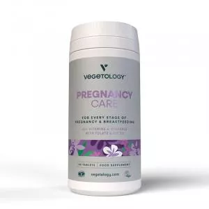 Vegetology Pregnancy Care - Vitamini in minerali za nosečnice in doječe matere, 60 tablet