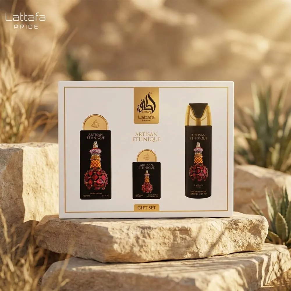 Pride Artisan Ethnique EDP 100 ml + EDP 20 ml + DEO v spreju 200 ml UNISEX 1 ks
