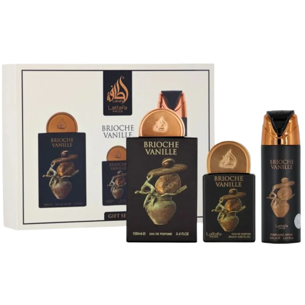 Pride Brioche Vanille EDP 100 ml + EDP 20 ml + DEO v spreju 200 ml UNISEX 1 ks