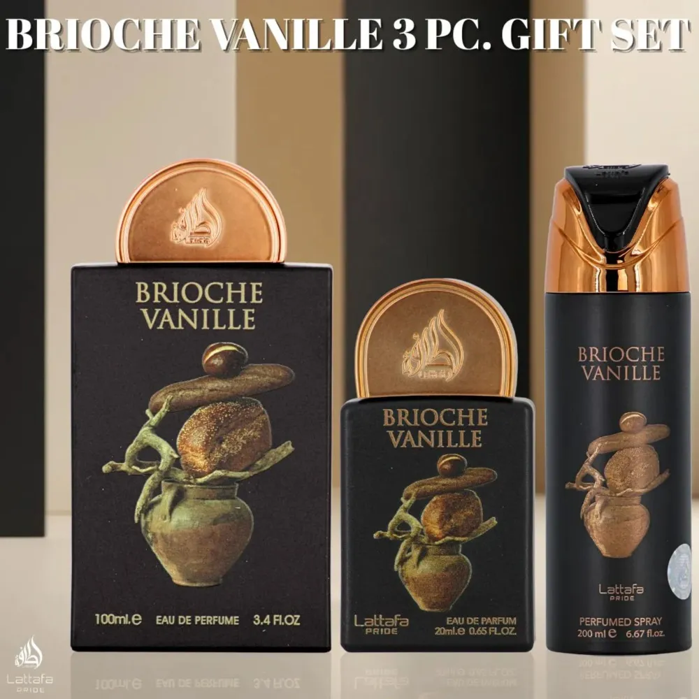 Pride Brioche Vanille EDP 100 ml + EDP 20 ml + DEO v spreju 200 ml UNISEX 1 ks