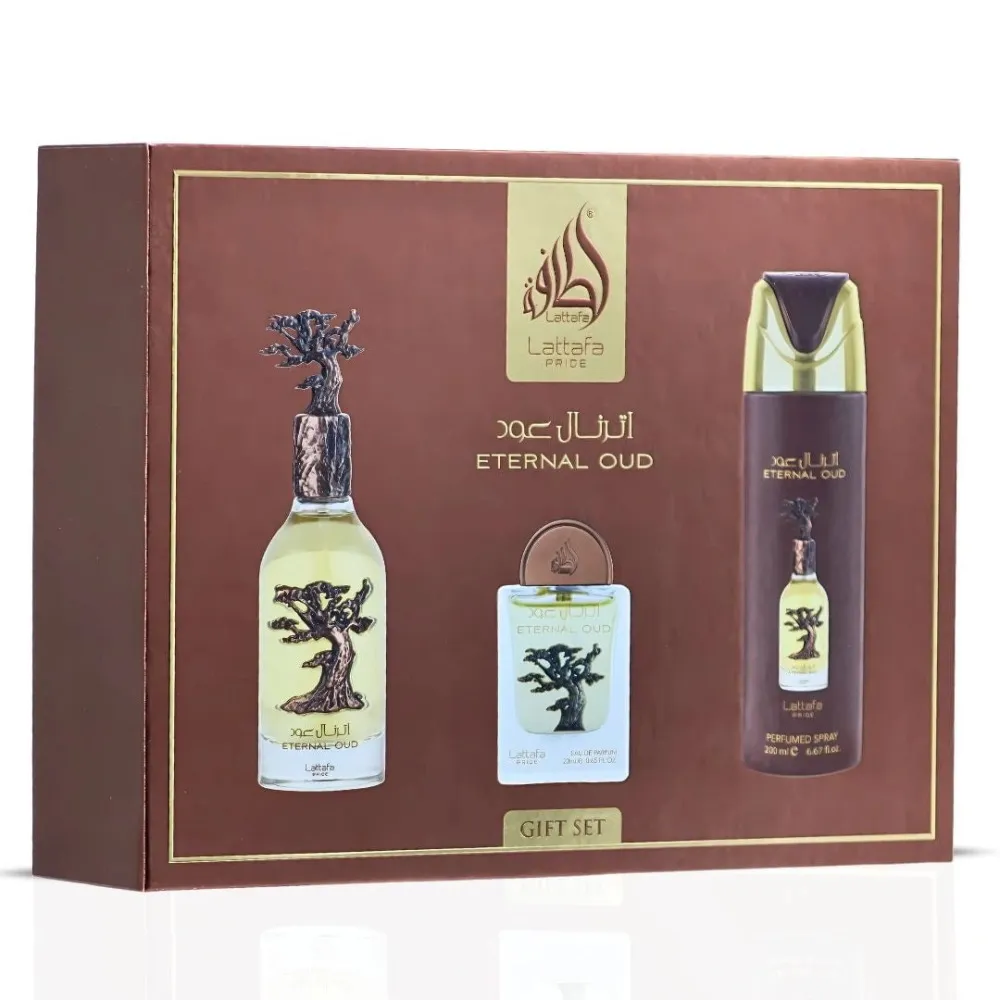 Pride Eternal Oud EDP 100 ml + EDP 20 ml + DEO v spreju 200 ml UNISEX 1 ks