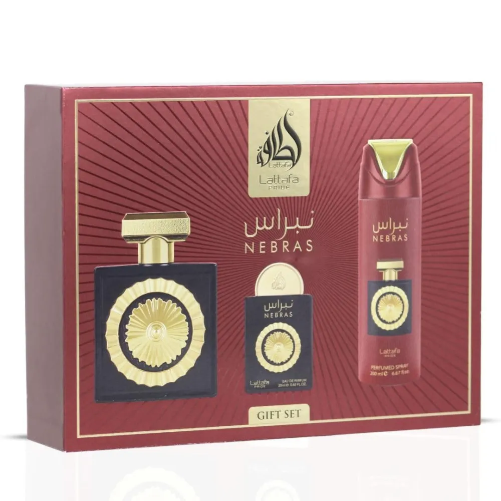 Pride Nebras EDP 100 ml + EDP 20 ml + DEO v spreju 200 ml UNISEX 1 ks