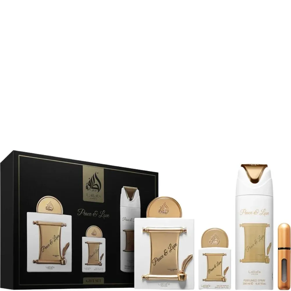 Pride Peace & Love EDP 100 ml + EDP 20 ml + DEO v spreju 200 ml UNISEX 1 ks
