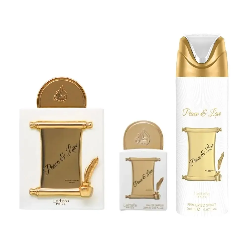 Pride Peace & Love EDP 100 ml + EDP 20 ml + DEO v spreju 200 ml UNISEX 1 ks