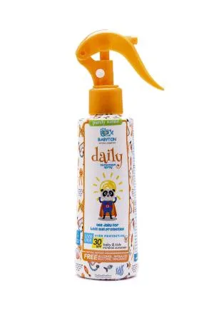 Babyton Naravno pršilo za zaščito pred soncem 200 ml SPF 30