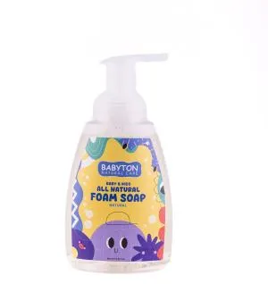 Babyton Naravna penasta mila za roke Natural 350 ml
