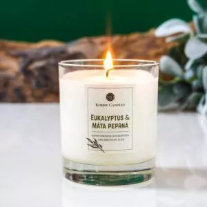 Kimmy Candles Naravna sveča Evkaliptus