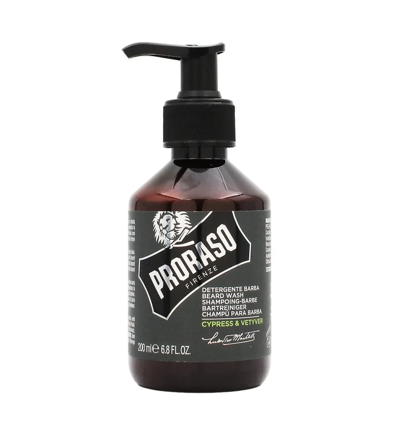 Cypress & Vetyver šampon za brado 200 ml