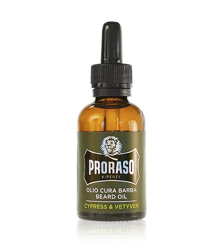Cypress & Vetyver olje za brado 30 ml