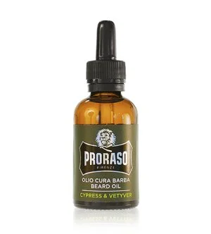 PRORASO Cypress & Vetyver olje za brado