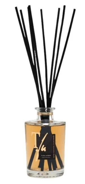 PURA AMBRA STICKS 250 ML DIŠAVA ZA DOM (priloženih 10 črnih bambusovih palčk, 30 cm)