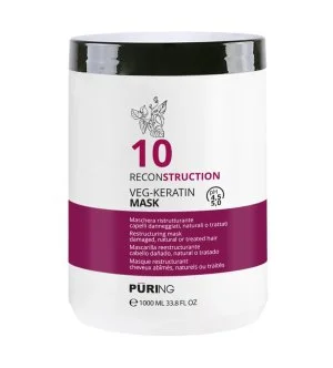PURING 10 Reconstruction Veg-Keratin Mask regenerativna maska