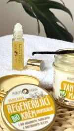 Purity Vision Vanilijevo olje za ustnice BIO (10 ml) - dišeča pomoč za suhe ustnice