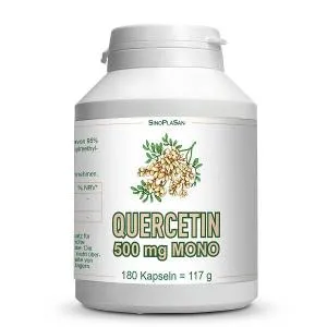 SinoPlaSan Kvercetin 500 mg MONO, 180 kapsul