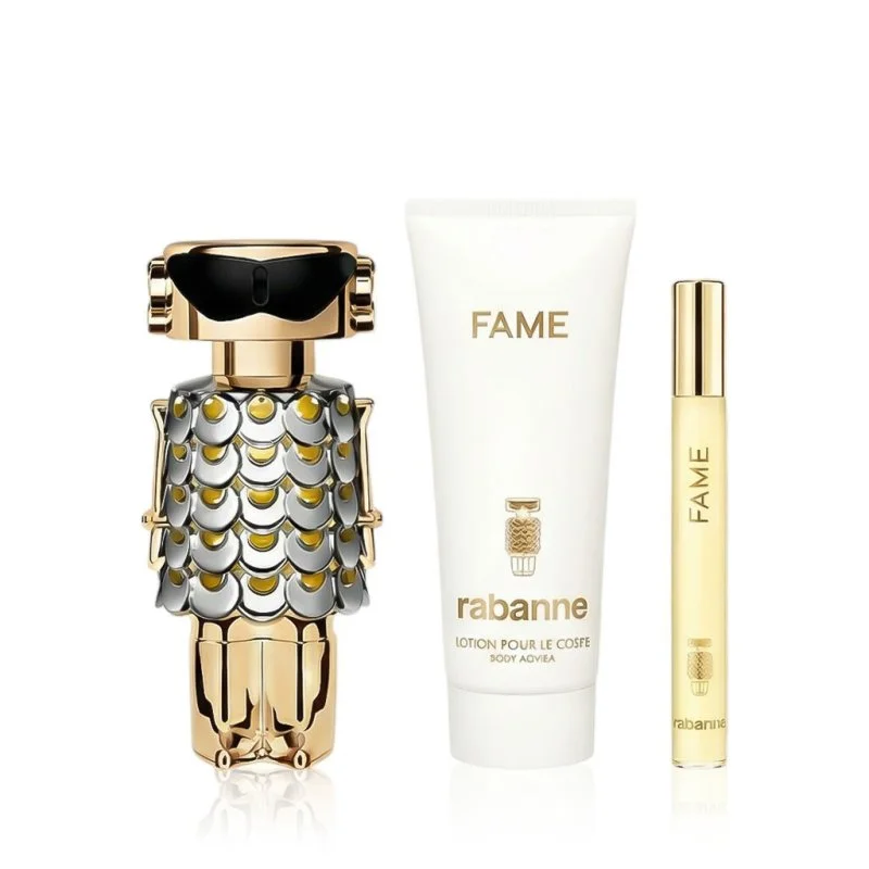 Fame parfumska voda za ženske 50 ml + EDP MINI 10 ml + BL 100 ml