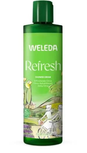 Weleda REFRESH Citrusna krema za prhanje 400 ml