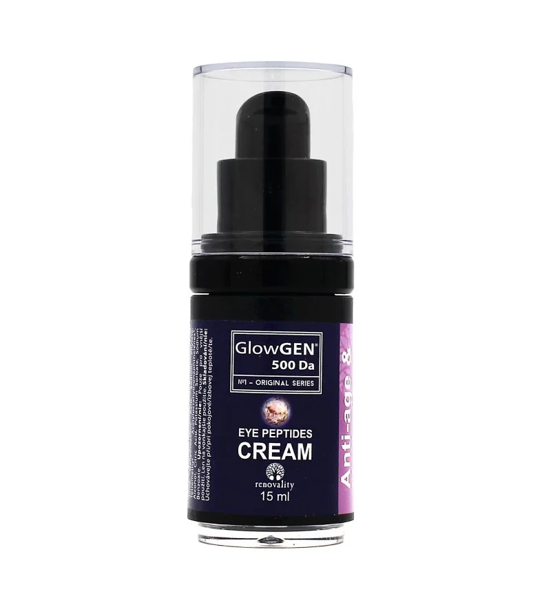 GlowGEN 500 Da Eye Peptides Cream krema za predel okoli oči s peptidi 15 ml