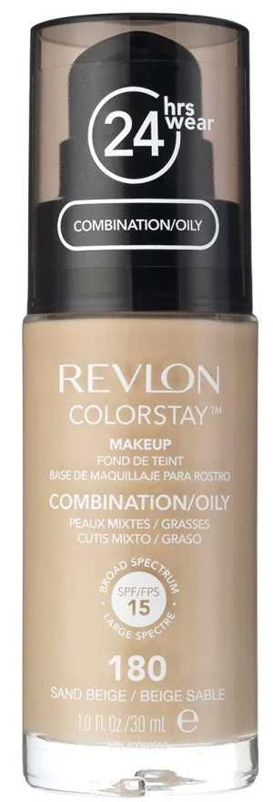 Revlon Colorstay tekoči puder za mešano do mastno kožo 180 Sand Beige