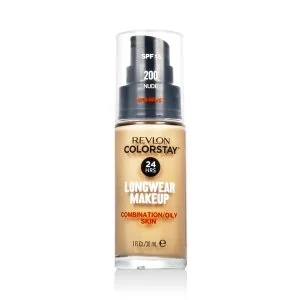 Revlon Colorstay 24-urni dolgo obstojen tekoči puder SPF 15 (200 Nude)