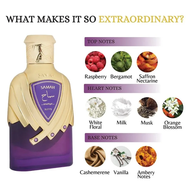 Samah Amethyst Purple W parfumski ekstrakt 100 ml