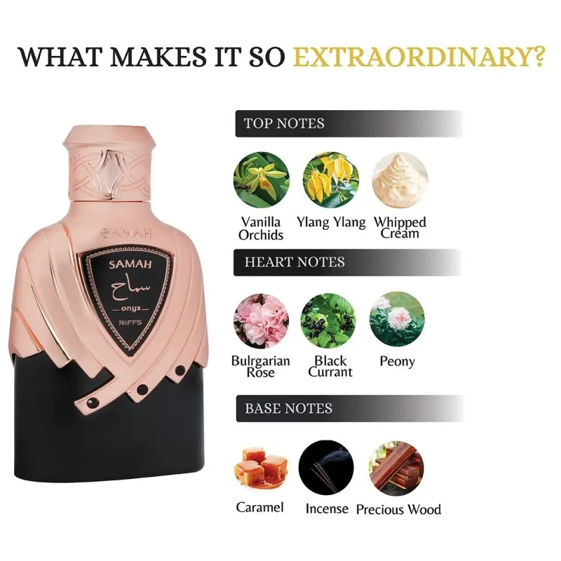 Samah Onyx Black M parfumski ekstrakt 100 ml