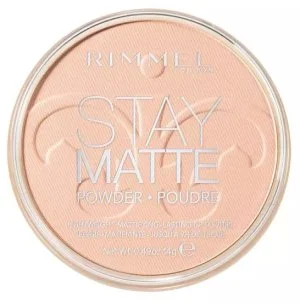 Rimmel London Stay Matte puder v kamnu 14 g - 002 Pink Blossom