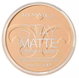 Rimmel Stay Matte stisnjen puder 14 g - 006 topla bež