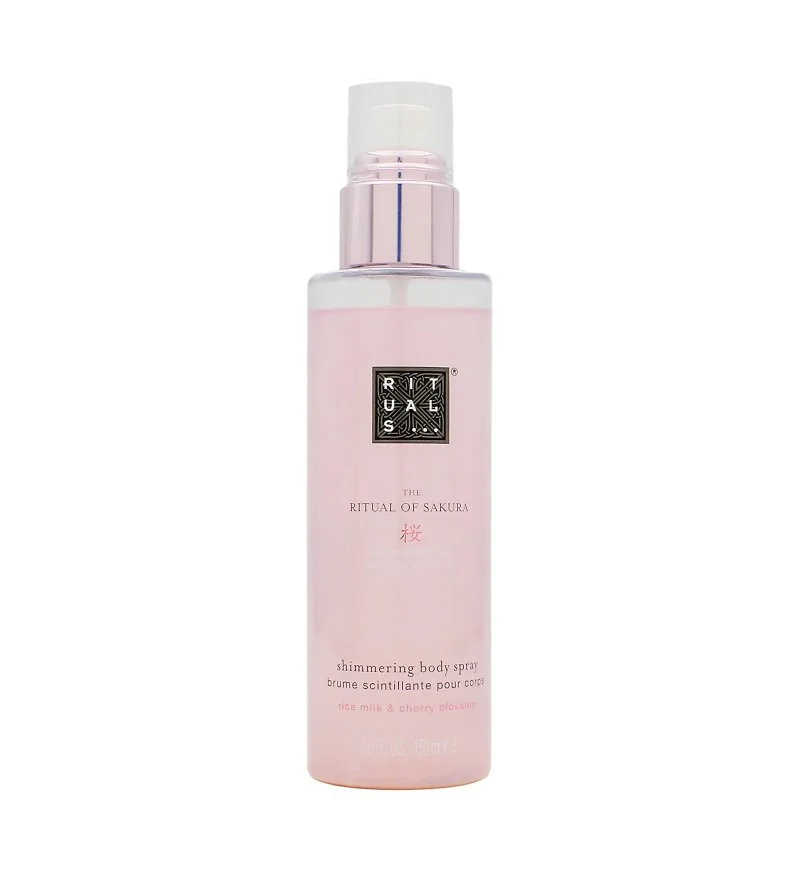 The Ritual of Sakura telesni sprej z bleščicami 150 ml