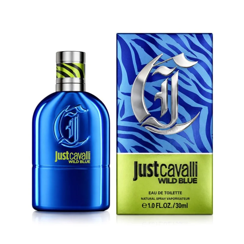 Just Cavalli Wild Blue toaletna voda uniseks 30 ml