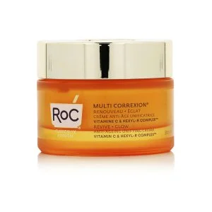 RoC Multi Correxion®️ Revive + Glow antistarostna krema za poenotenje tena