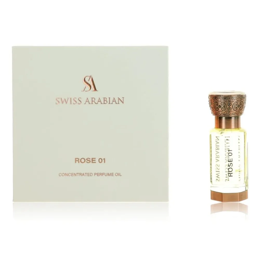 Rose 01 koncentrirano parfumsko olje unisex 12 ml