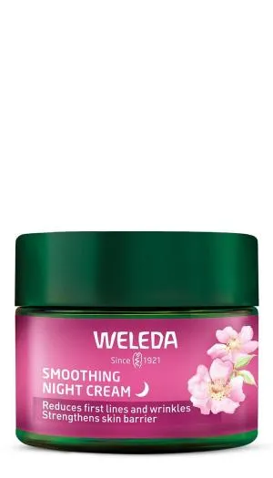 Weleda Nočna krema za razjasnitev Divja vrtnica in beli čaj