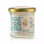 Rozvoněno Dišeča sveča - Svež veter (130 ml) - z evkaliptusom in limono