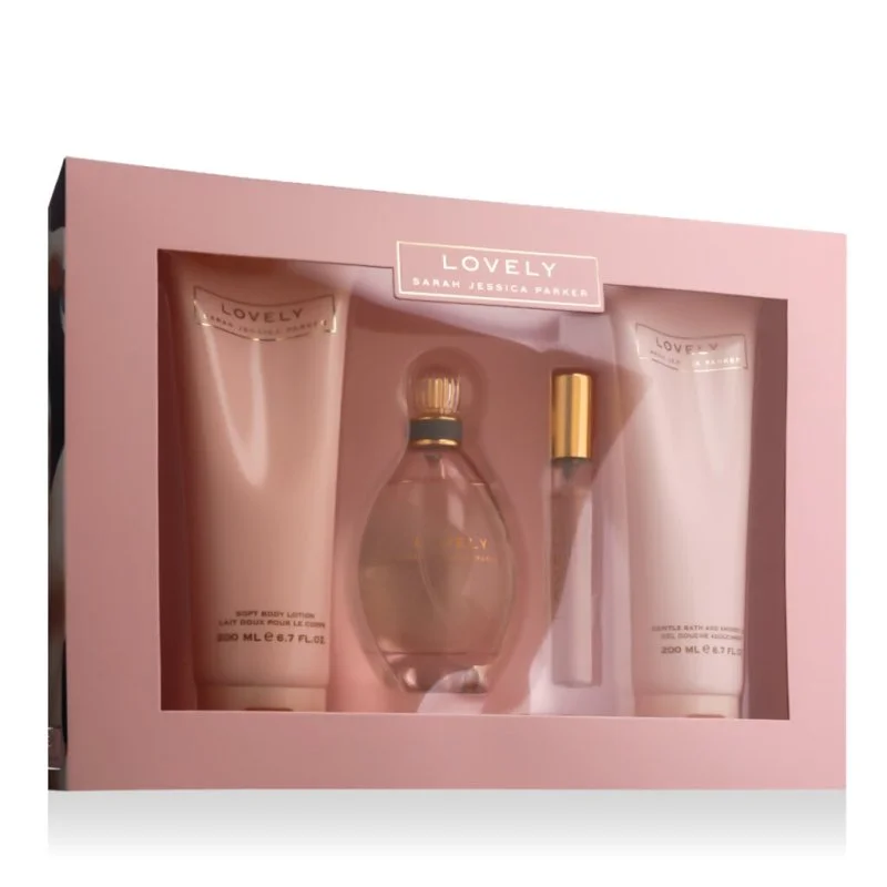 Lovely 100 ml + EDP 15 ml + SG 200 ml + BL parfumska voda za ženske