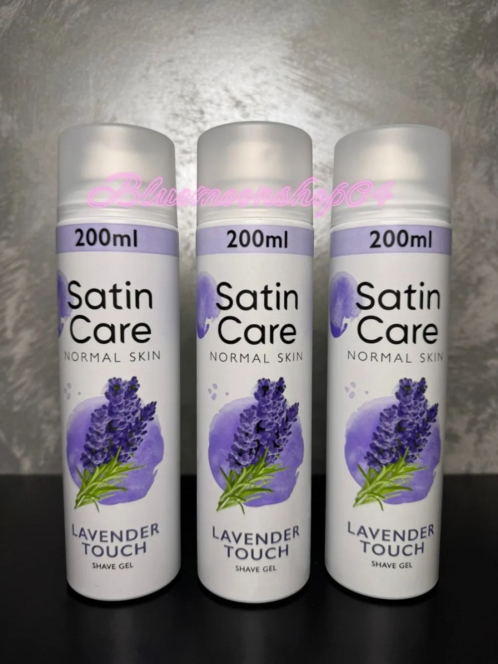 Satin Care Lavender Touch gel za britje za normalno kožo 200 ml