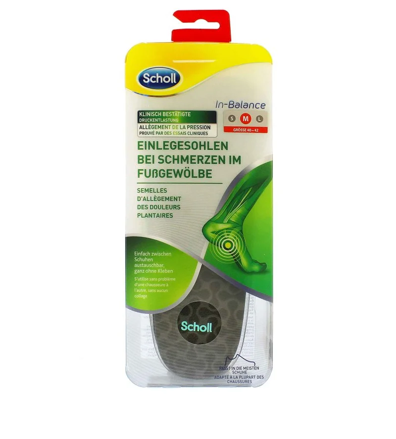 In-Balance Arch Pain Relief Insole Medium vložki za čevlje 1 kos