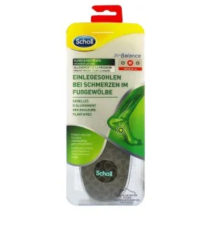 Scholl In-Balance Arch Pain Relief Insole Medium vložki za čevlje 1 kos