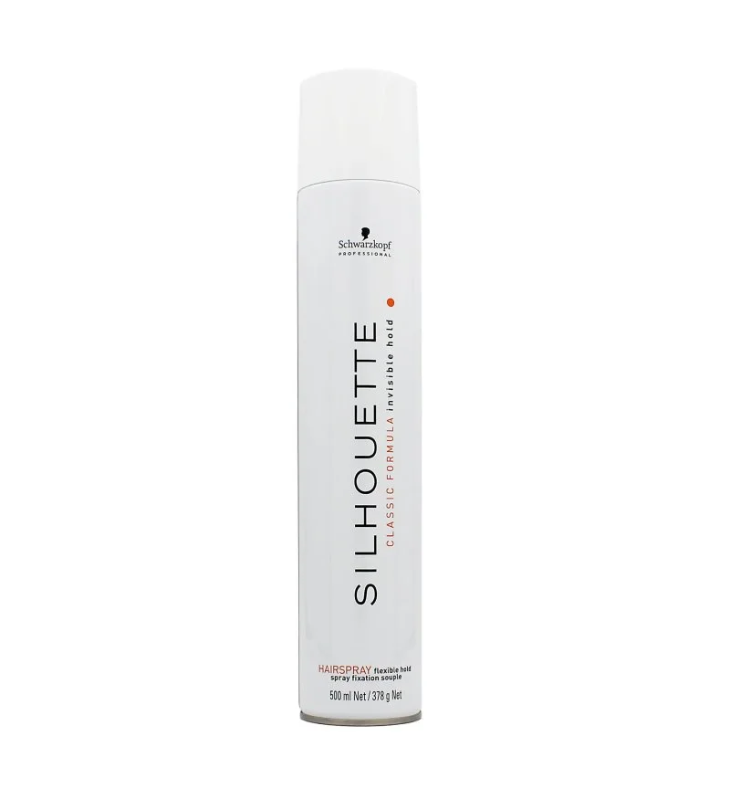 Silhouette Flexible Hold Spray lak za lase za sijaj in prožno utrjevanje 500 ml