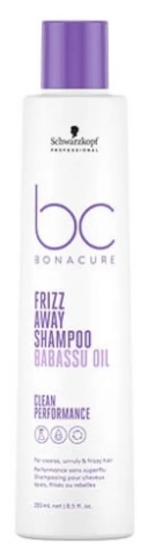 Schwarzkopf BC Frizz Away Shampoo šampon za neposlušne in skodrane lase
