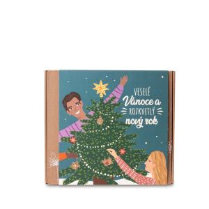 Bombe s semeni - Srednji darilni set - Vesel božič (9 kosov)