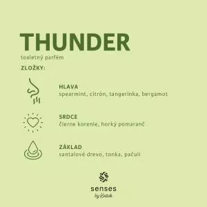 Kvitok SENSES toaletna voda (EdP) - Thunder 30ml