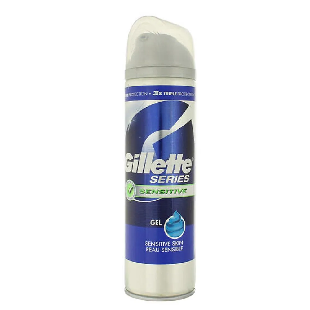Series Sensitive gel za britje za moške 200 ml